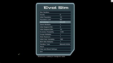 Evol Sim: Evolution Simulator by Evol Games.